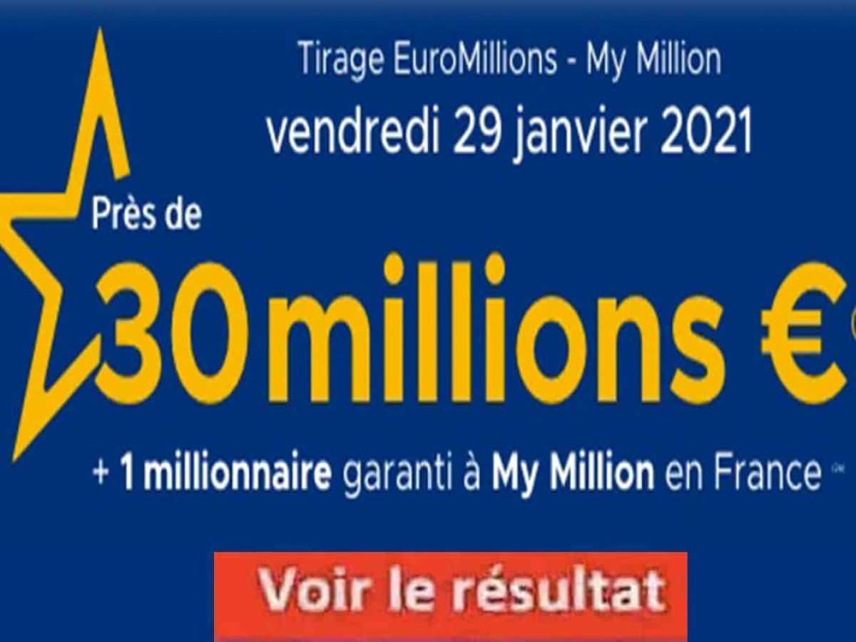 Resultat Euromillion Du Vendredi 17 Janvier 2020